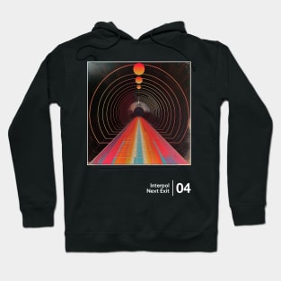 Next Exit - Minimalist Graphic Artwork Design Hoodie